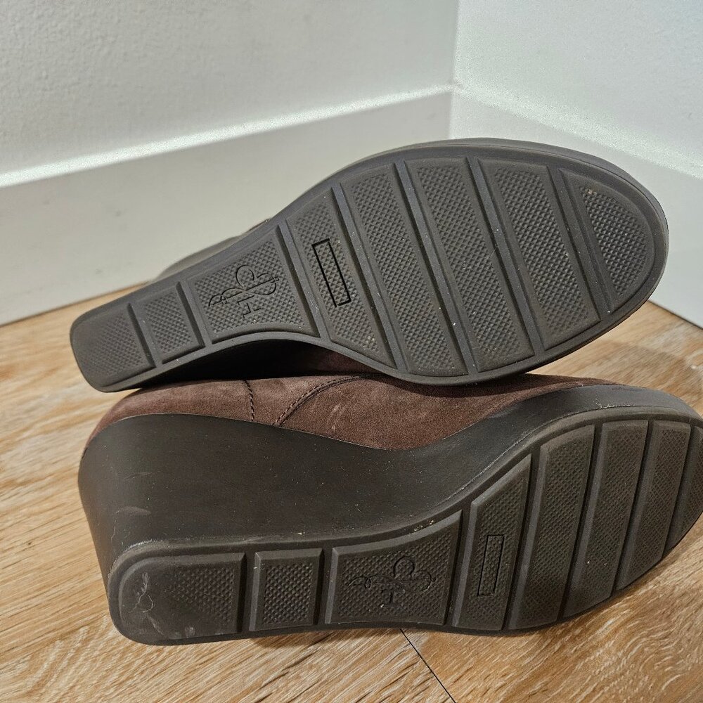 Cole Haan brown wedge bootie - Picture 5 of 5